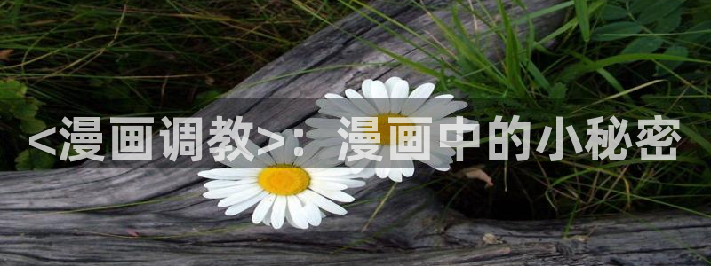 日韩yy漫画：<漫画调教>：漫画中的小秘密